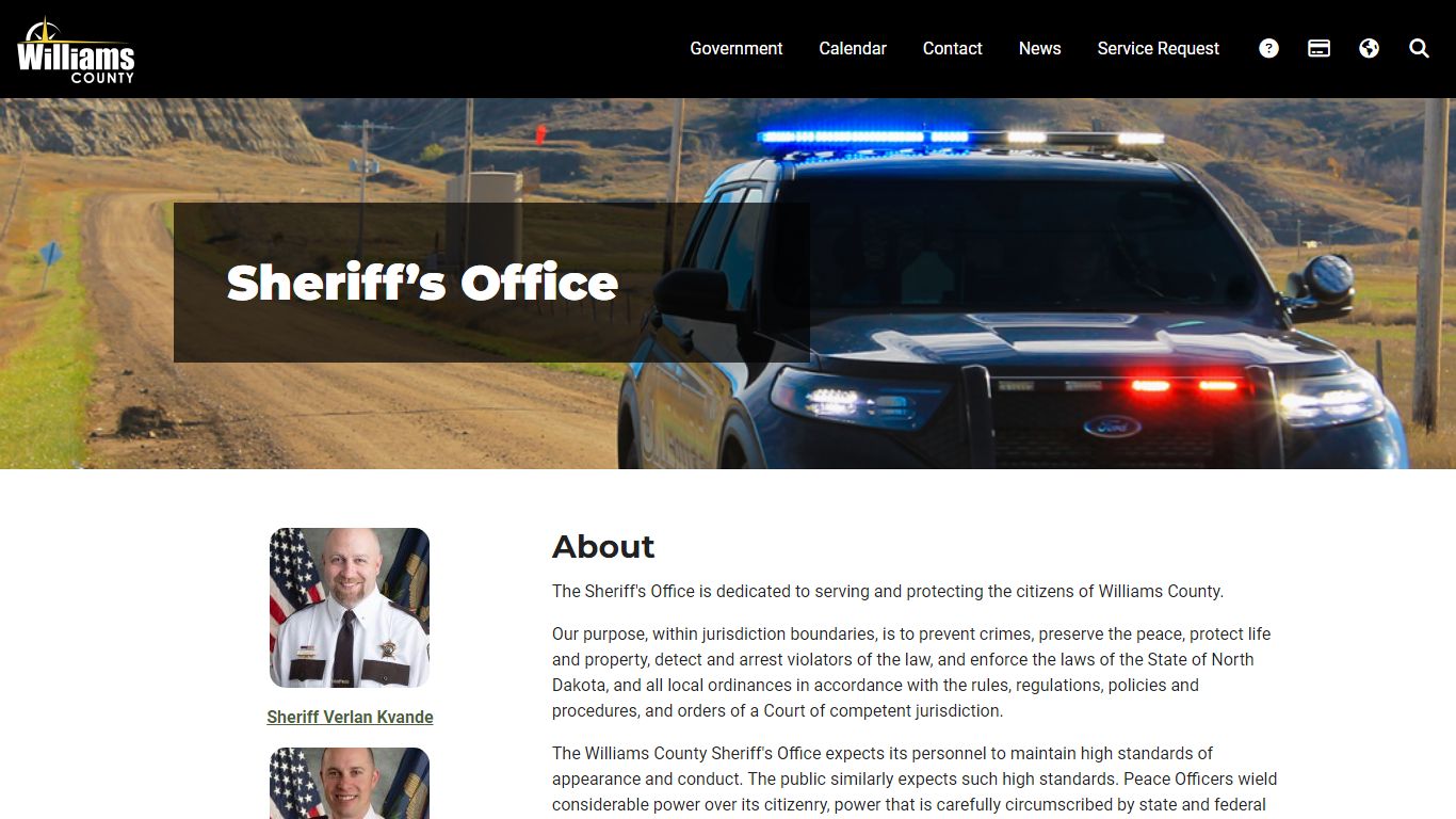 Sheriff's Office - Williams County, ND